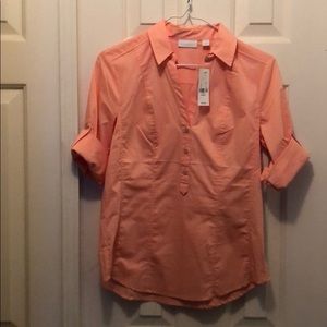 Coral Blouse